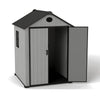 16x8 12x8 8x8FT Plastic Garden Tool Storage Shed Outdoor Lockable Bike Bin House