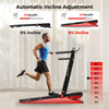 Treadmill Running Machine with Auto-Incline Foldable Electric Home Gym Fitness