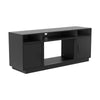 Living Room TV Stand with Electric Fireplace Fire LED Flame Heating Cabinet Unit