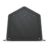 Outdoor Shed Equipment Shelter Cover Storage Bicycle PE Waterproof Steel Frame