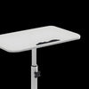 Over Bed Table Height Adjustable Mobile Hospital Overbed Aid Chair Laptop Tray
