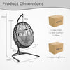 Egg Swing Chair Ultraviolet-Resistant Seat Cushion Hanging Basket