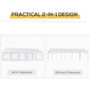Garden Gazebo Marquee Party Wedding Tent Portable Carport Shelter Car Canopy