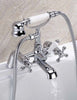 Traditional Bathroom Sink Basin Mixer, Bath Filler, Shower Tap Chrome Hamilton