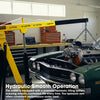 2 Ton Hydraulic Folding Engine Crane RocwooD Hoist Lift Stand 2000kg Garage