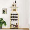 Metal Rack Cabinet Floor Bottle Storage Holder Stand Display Shelf