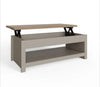 - Grey and Oak Lift Up Coffee Table with shelf Lancaster Range