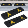 2x 100cm Long Heavy Duty Kerb Ramps For Hgv Caravans Car Truck Garage Wheelchair