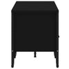 TV Cabinet Black 122x34x41 Engineered Wood K2V2