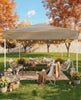 3x3m Pop Up Gazebo,Outdoor Garden Party Tent with Carry Bag,Adjustable Height