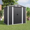 Metal Garden Shed 7 x 4ft Garden Storage Shed Warehouse With Floor Foundation UK