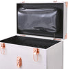 Professional Makeup Case Trolley Large Storage Cosmetic Vanity Trolley on Wheels