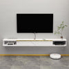 Pmnianhua Floating TV Stand, Wall Mounted Entertainment Center TV Media Console,