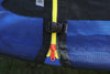 Big Air 10ft Trampoline & Safety Enclosure Free Shoe Tidy & Ladder – Black