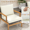 3 Piece Patio Chair Set Outdoor Rattan Furniture Set Wicker Chair & Table Set