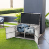 Garden Storage Box Patio Terrace Balcony Home Indoor Tool Chest Shed Furniture