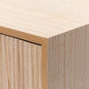 OHS Ribbed Bedside Table Cabinet 3/4/5/6 Draw Nightstand Side Board
