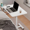 Over Bed Table Height Adjustable Mobile Hospital Overbed Aid Chair Laptop Tray