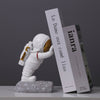 Space Themed Astronaut Home Decor Weighted Bookends Set / Stationary Pen Holders