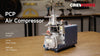 CREWORKS PCP Air Compressor Pump 4500psi 300bar Auto Stop High Pressure Air Pump