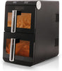 Vertical Air Fryer Dual Stack 11L Digital Dual Cook Functions Twin Baskets 5.5L