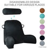 High Back Reading Pillow Back Rest Lumbar Support Arm Seat Cushion Lounger