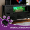 VASAGLE TV Stand Cabinet Storage Table TV Console Unit with Shelves Living Room