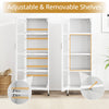 Tall Pantry Cabinet 5 Tier Metal Kitchen Storage