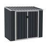 Anthracite Metal Garden Shed Outdoor Tools Storage Sheds Small House Bin Sheds