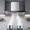 90cm Stainless Steel Wall Mount Powerful Cooker Hood Extractor Fan Touch Control