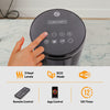 Smart Portable Ceramic Electric Space Heater with Thermostat App Control - 1800W