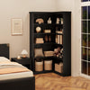 Corner Bookshelf Bookcase 5 Tier Corner L Shaped Bookshelfs Storage Display Rack