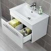 Vanity Unit & Basin Sink Cabinet Bathroom Storage Furniture Free Standing Wall