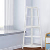 Corner Shelf Stand 5 Tiers Organizer Rack Bathroom Kitchen Storage Display Unit