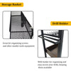 3 Tray Tool Storage Cart Rolling Wheel Utility Trolley Organizer Garage Workshop