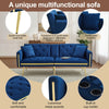 MODERN VELVET SOFA BED 2 SEATER CLICK CLACK SOFA SETTEE COUCH FOR LIVING ROOM