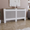 Arlington Radiator Cover White Traditional Modern Cabinet Wood Grill Furniture