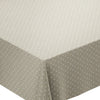 Carousel Stone Polka Dot Cotton PVC WIPE CLEAN Tablecloth Oilcloth by SMD I-liv