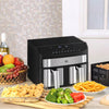 8L Dual Zone Air Fryer w/ 10 in 1 Function Sync Cook & Sync Timer Refurbished