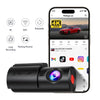 4K Front Car Dash Cam with Night Vision, WDR, and Loop Recording,WiFi