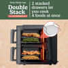 Ninja Double Stack XL Air Fryer - Refurbished [SL400UK] Dual Zone, 9.5L
