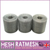 The Mesh Company Galvanised Rat Mesh Roll | Rodent Proofing Welded RatMesh Roll