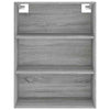 Highboard Grey Sonoma 69.5x34x180 Engineered Wood U0G2