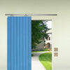 6.1FT Sliding Rail Barn Door Hardware Steel Roller Closet Track System Home Kit