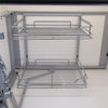 PullOut Kitchen Magic Corner Baskets Cupboard Larder Storage Shelf Rack Close UK