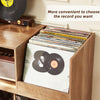 Large record stand with storage, record player stand with shelf, vinyl record ho