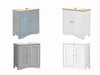 Bathroom Under Sink Cabinet Basin Storage Cupboard Vanity Unit