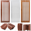 6/10mm Kitchen Bathroom PVC Concertina Accordion Door Bi Folding Sliding Panels