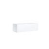 100cm High Gloss Floating TV Cabinet Stand Unit Storage Door Wall Mounted White