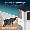 HOMILEC Air Conditioner 4‑in‑1 Cooling Dehumidifier Fan Class 9000 BTU Portable